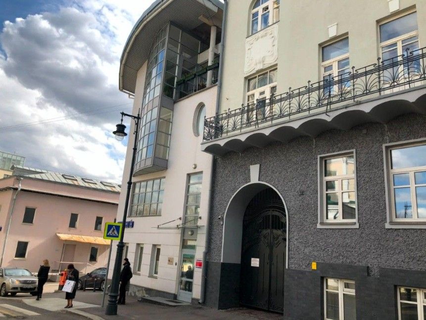 фасад дома, здание по адресу г Москва, 2-й Обыденский пер, д 11 стр 2 